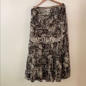 CABI Strapless midi dress or maxi skirt